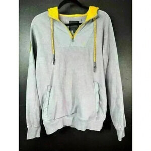 Brothers and Sons Men's French Terry Anorak 1/4 Zip Hooded Pullover - Size M